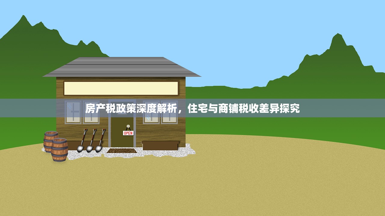房产税政策深度解析，住宅与商铺税收差异探究