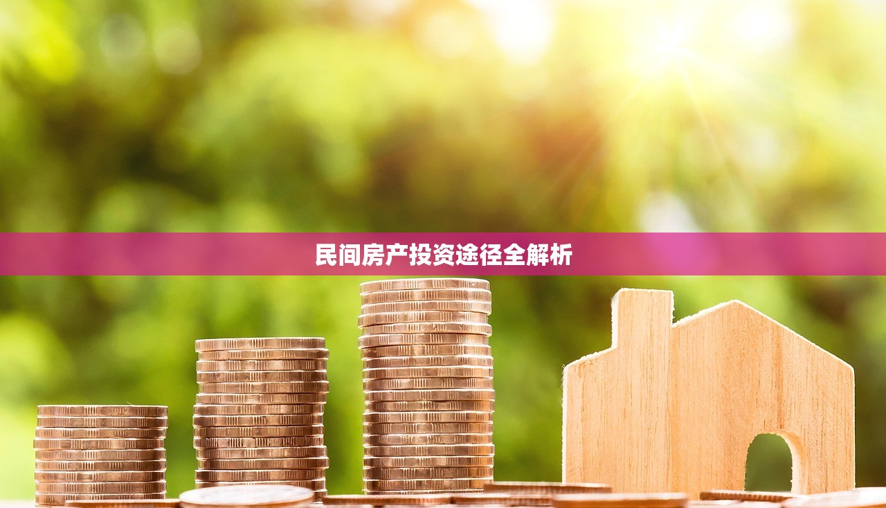 民间房产投资途径全解析