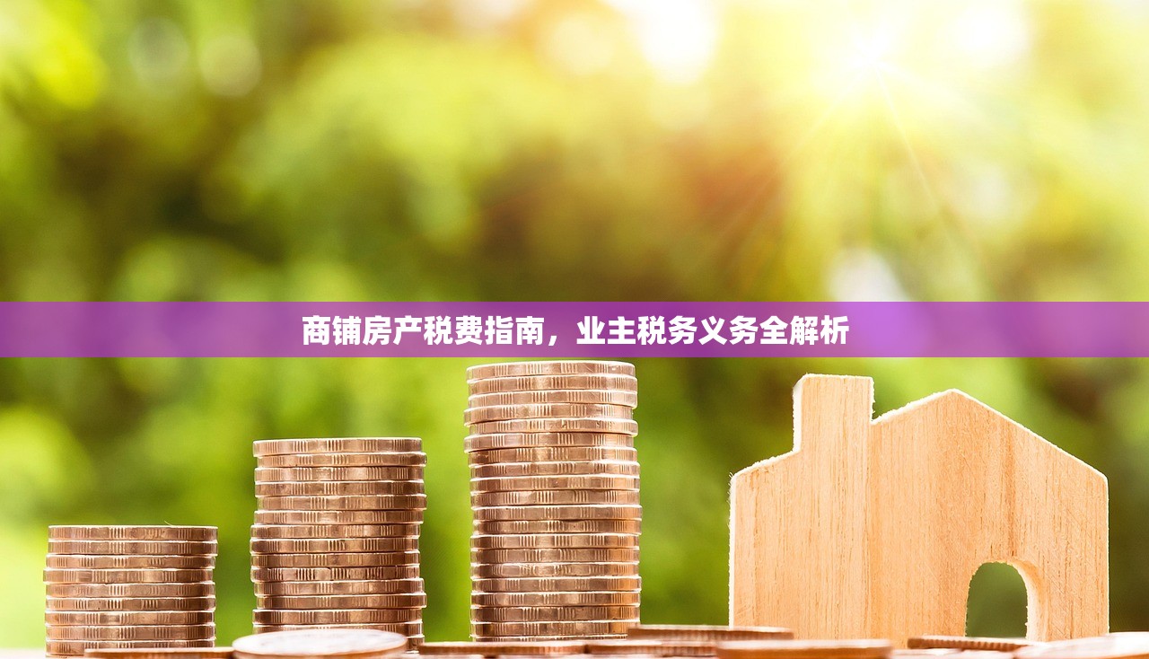 商铺房产税费指南，业主税务义务全解析