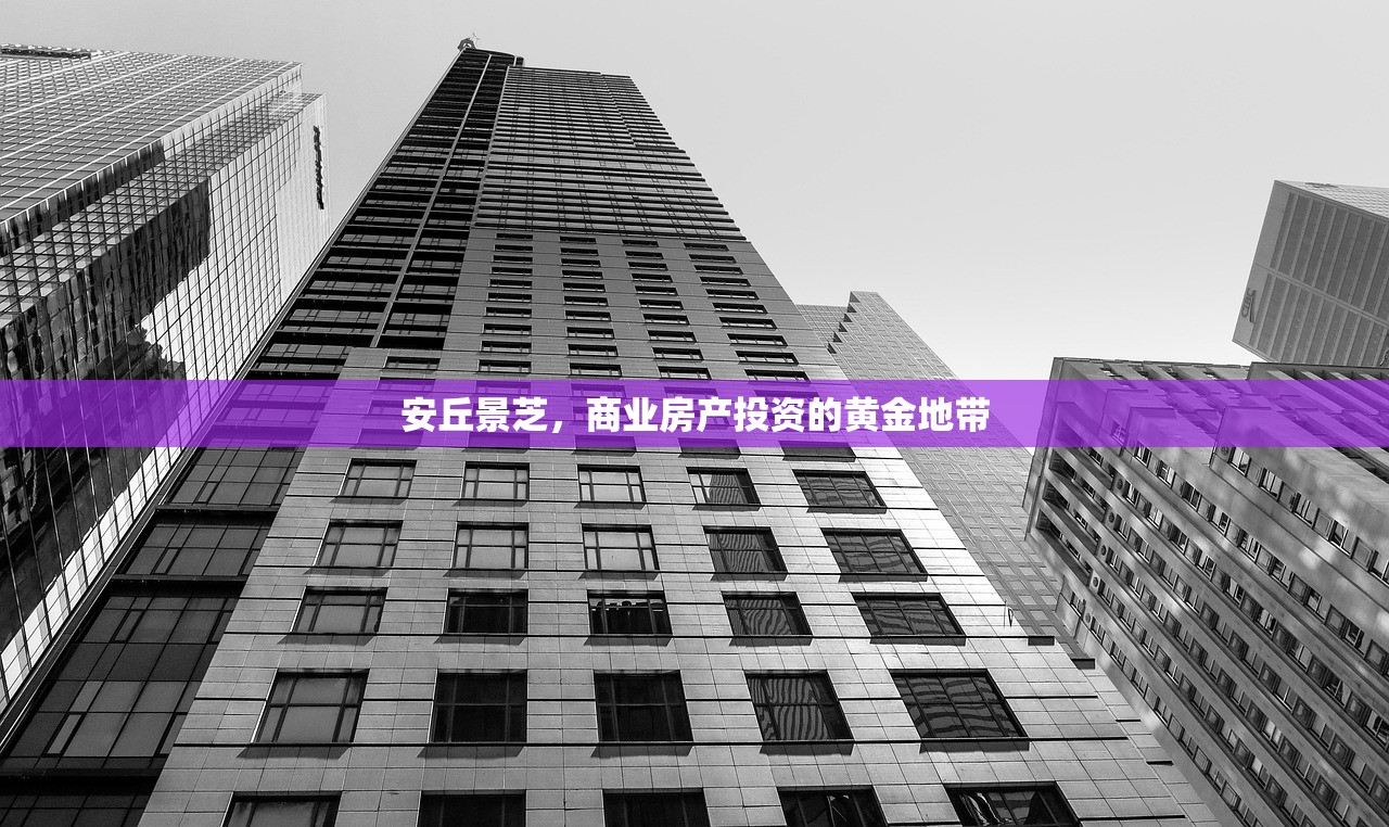 安丘景芝，商业房产投资的黄金地带