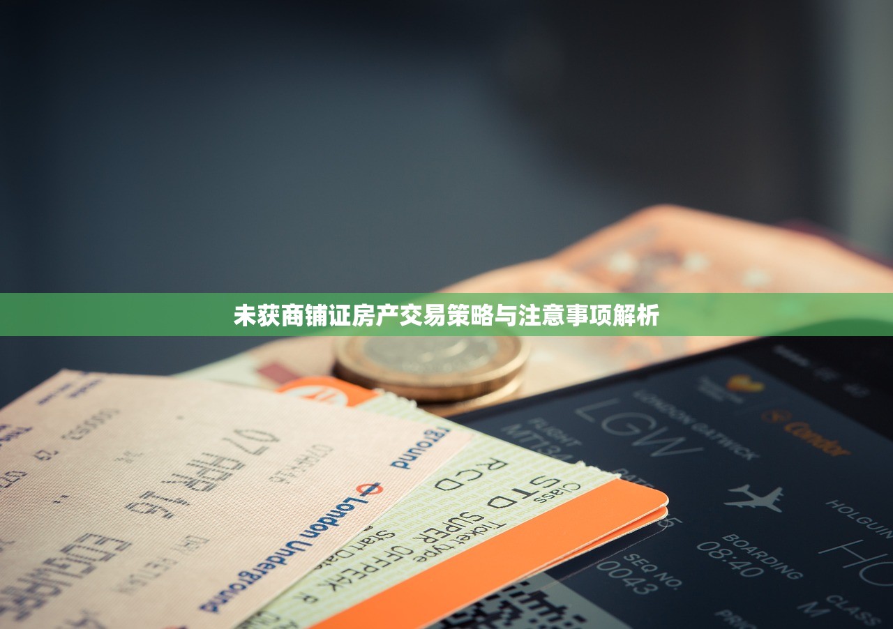 未获商铺证房产交易策略与注意事项解析