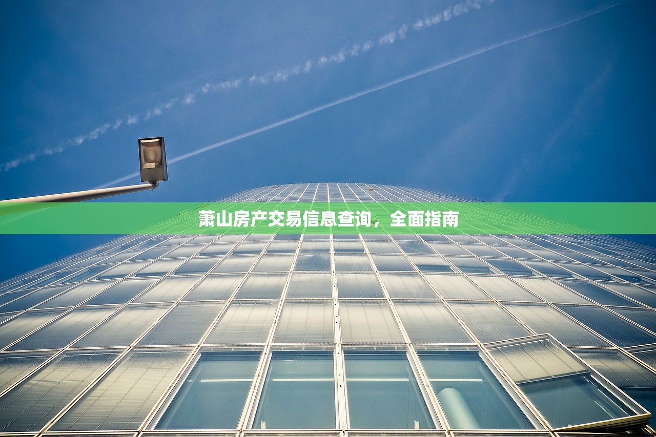 萧山房产交易信息查询，全面指南