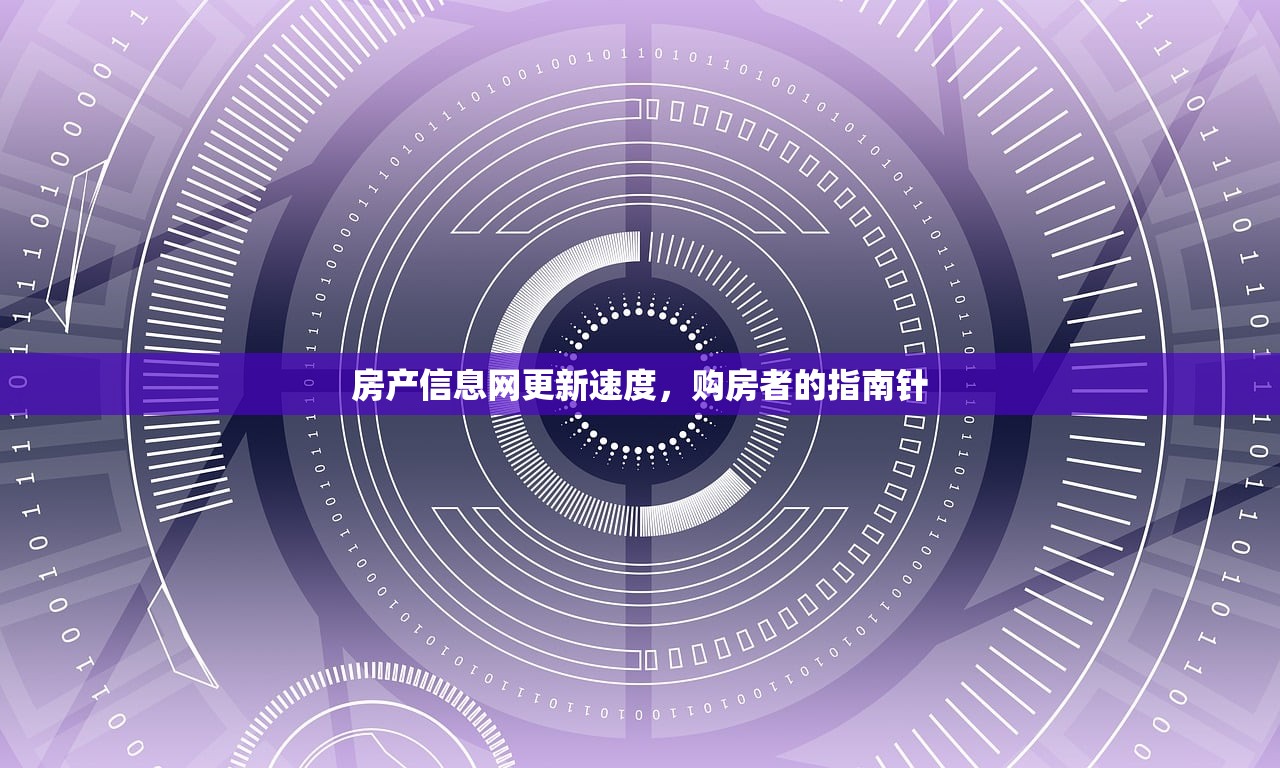 房产信息网更新速度，购房者的指南针