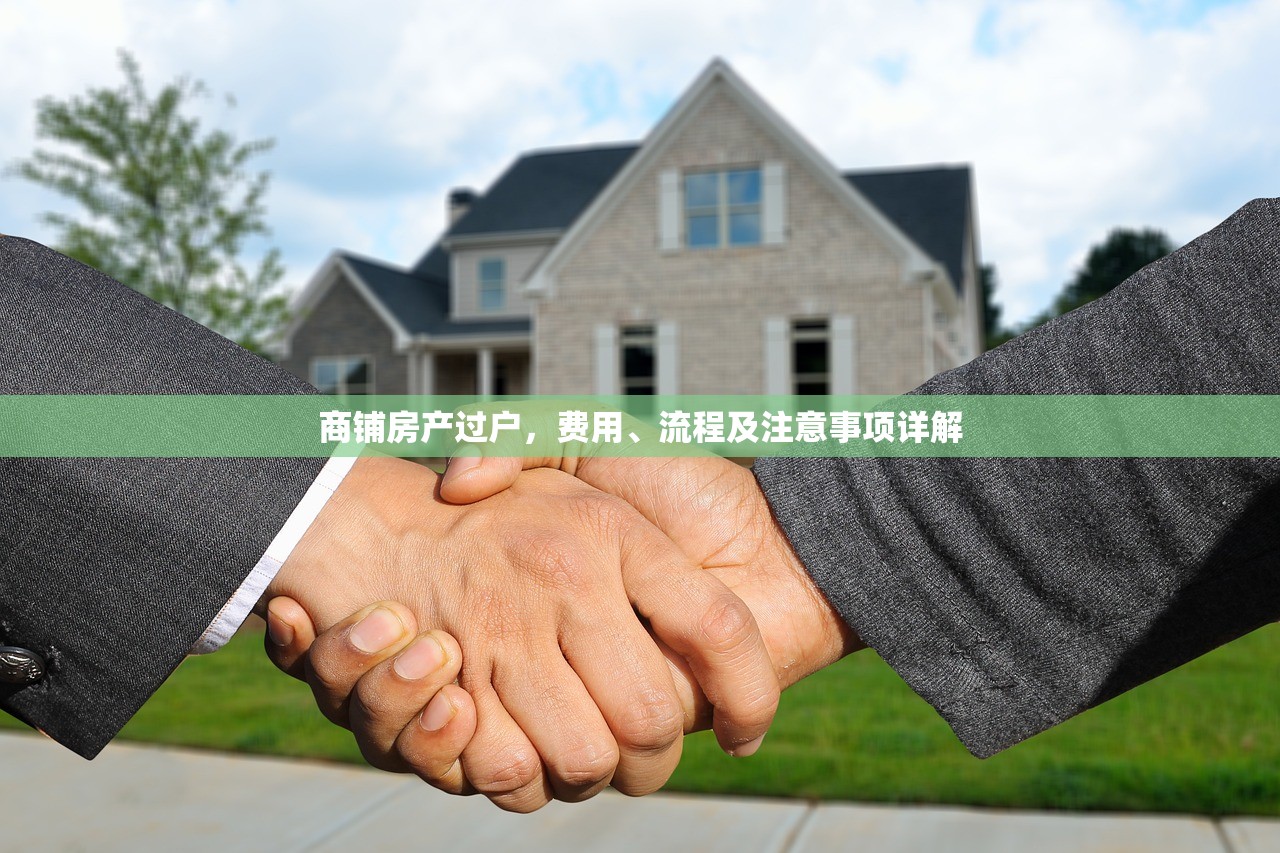 商铺房产过户，费用、流程及注意事项详解