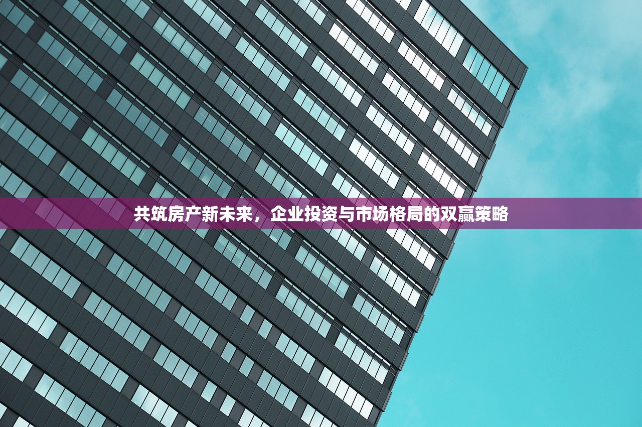 共筑房产新未来，企业投资与市场格局的双赢策略